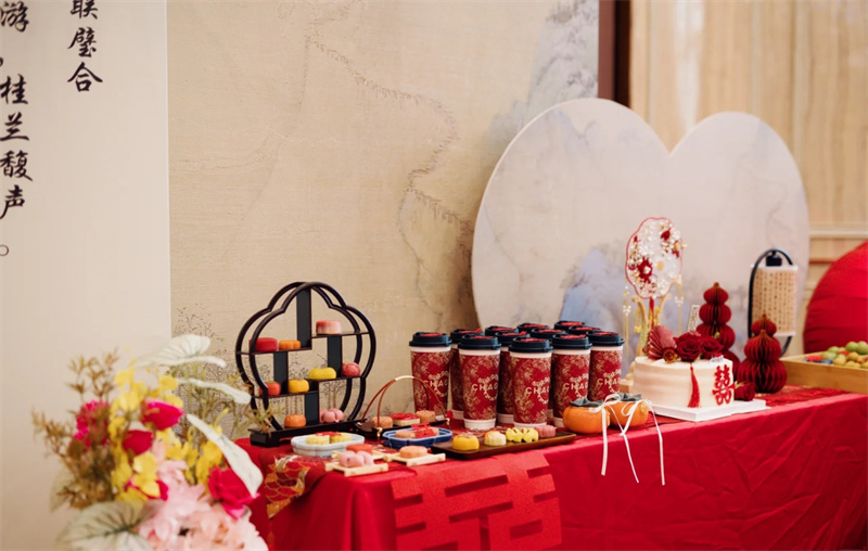 新中式茶飲：婚宴市場的新興寵兒